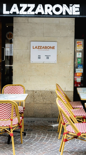 Le restaurant - Lazzarone - restaurant NANTES - Restaurant Nantes centre ville - Restaurant Nantes centre - Pizza Livraison Nantes - Pizza à emporter Nantes - les meilleurs restaurant de NANTES